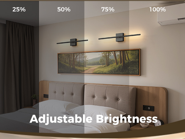 Black battery wall sconces