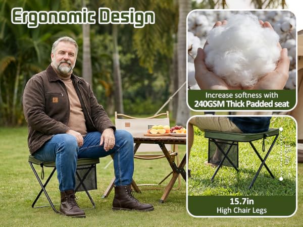Foldable Backpack Stool