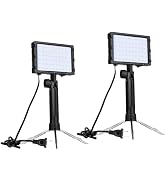 EMART 60 LED Continuous Portable Photography Lighting Kit for Table Top Photo Camera Video Record...