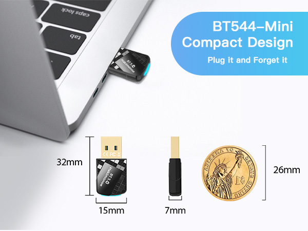 BT544-Mini Compact Design