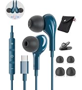 USB C Headphones for iPhone 15 Plus 16 Pro 17 Pro Max Samsung Galaxy Headphones S24 S23 Ultra S26...