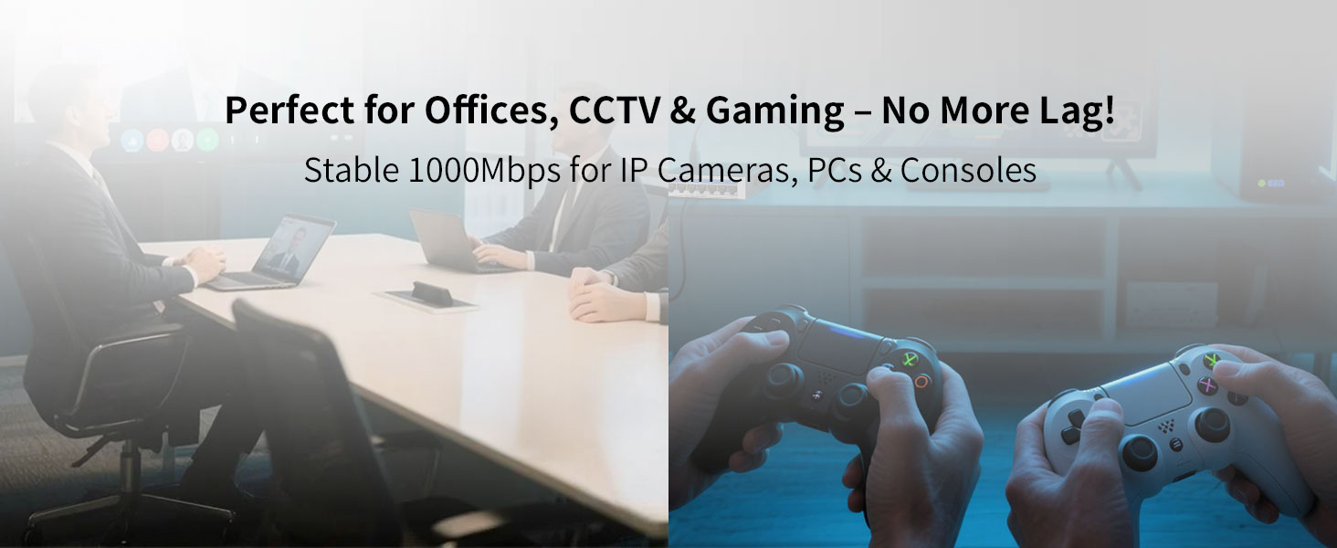 8-Port Gigabit Ethernet switch