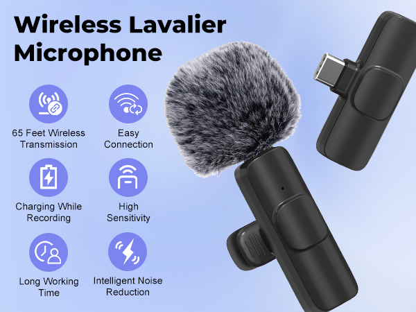wireless lavalier microphone 