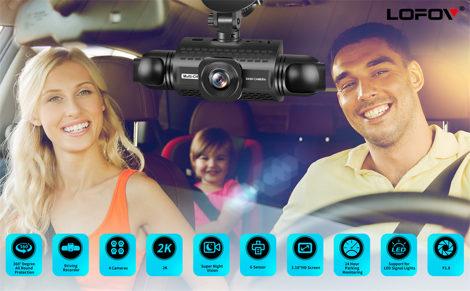 dash cam front and rear wireless -9