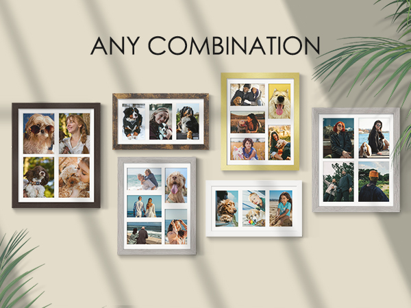 Collage picture frame