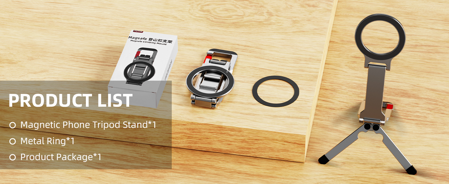 magnetic phone tripod