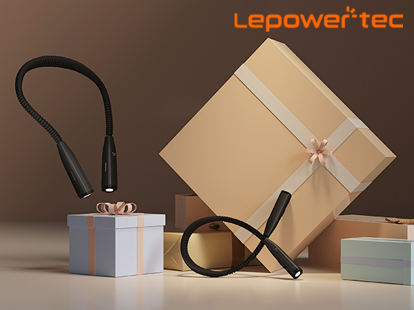 LED Neck Reading Light, Book Light for Reading in Bed