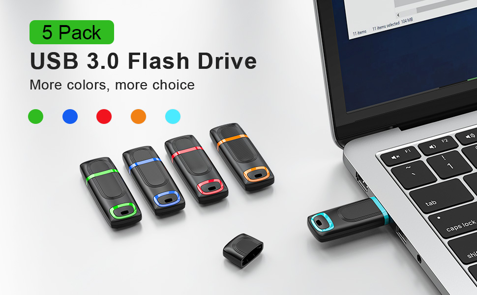 usb 3.0 flash drive 5 pack