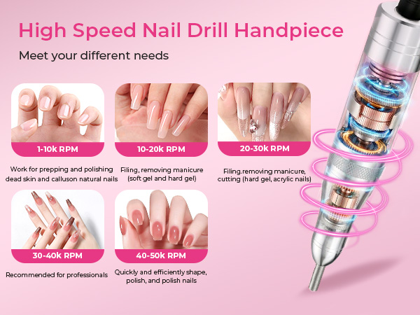 Electric Nail Drill Professional