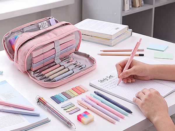 Pencil Case with Supplies