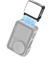 Ulanzi LM18 Mini Light, Magnetic Waterproof for DJI Osmo Action 3 4 5 Pro | Portable Quick Releas...