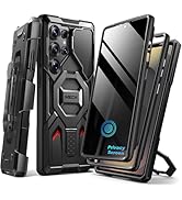 TONGATE Magnetic Stand for Samsung Galaxy S25 Ultra Case with Privacy Screen Protector, [Compatib...