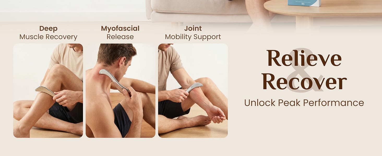 Rena Chris Muscle Scraper and Gua Sha Tool