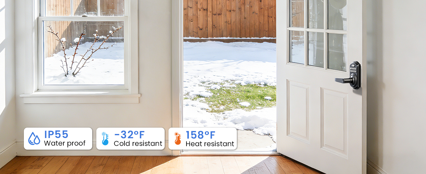 Built for all environments: extreme cold, heat, rain, and snow