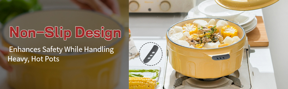 Heat Resistant Silicone Pot Handle Covers