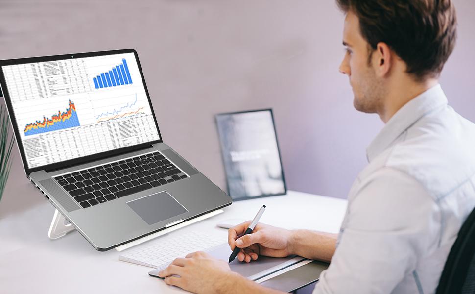 Brezze Letter Laptop Stand-1