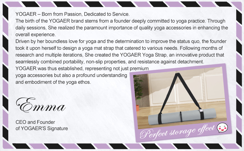Yoga mat strap carrier