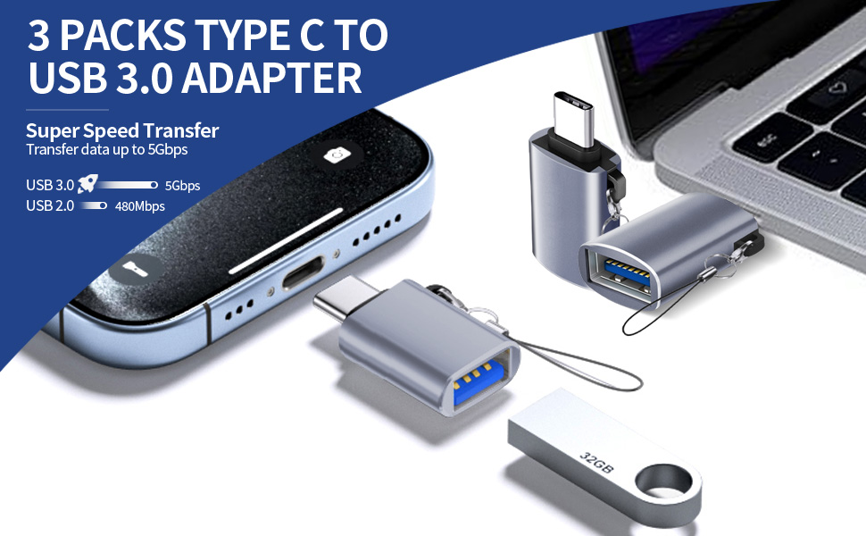 USB C to USB Adapter