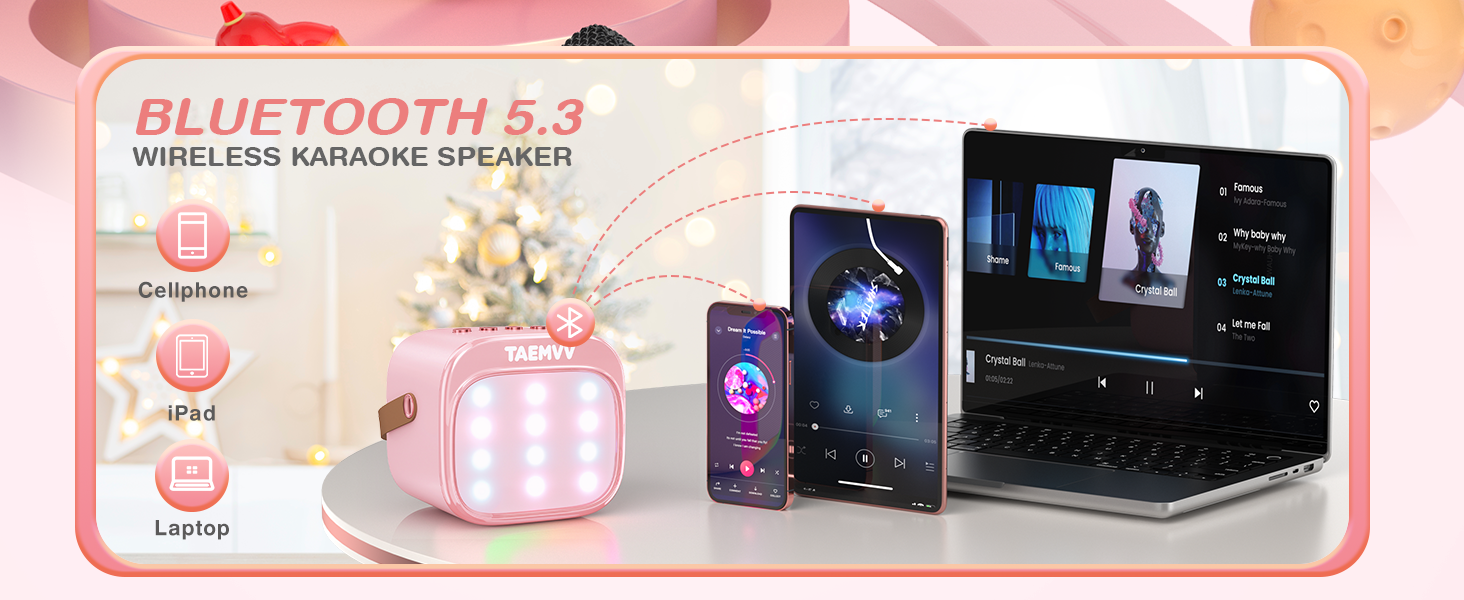 Mini Karaoke Machine for Kids
