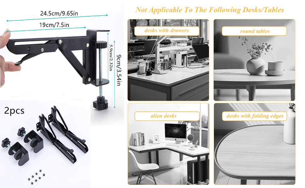 Desk Extender Support