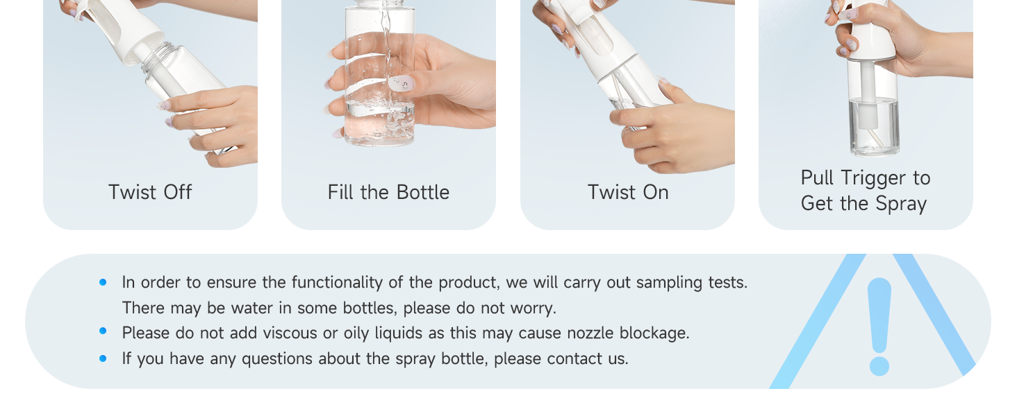 spray bottle for hair