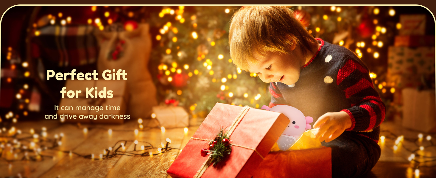 cute axolotl night light