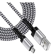 Micro USB Cable Fast Charging for Kindle Fire, Kids Paperwhite, E-Reader, PS4 Slim/Pro, 4, Xbox O...