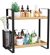 LEMIKKLE Bathroom Counter Organizer with Basket, Bathroom Organizers and Storage,Skincare Organiz...