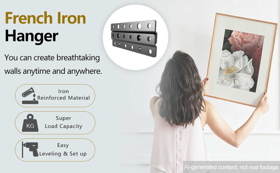 French Iron Hanger