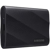 SAMSUNG T9 Portable SSD 1TB, USB 3.2 Gen 2x2 External Solid State Drive, Seq. Read Speeds Up to 2...