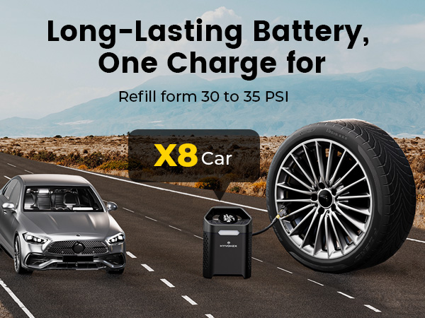 Cordless Portable Tire inflator