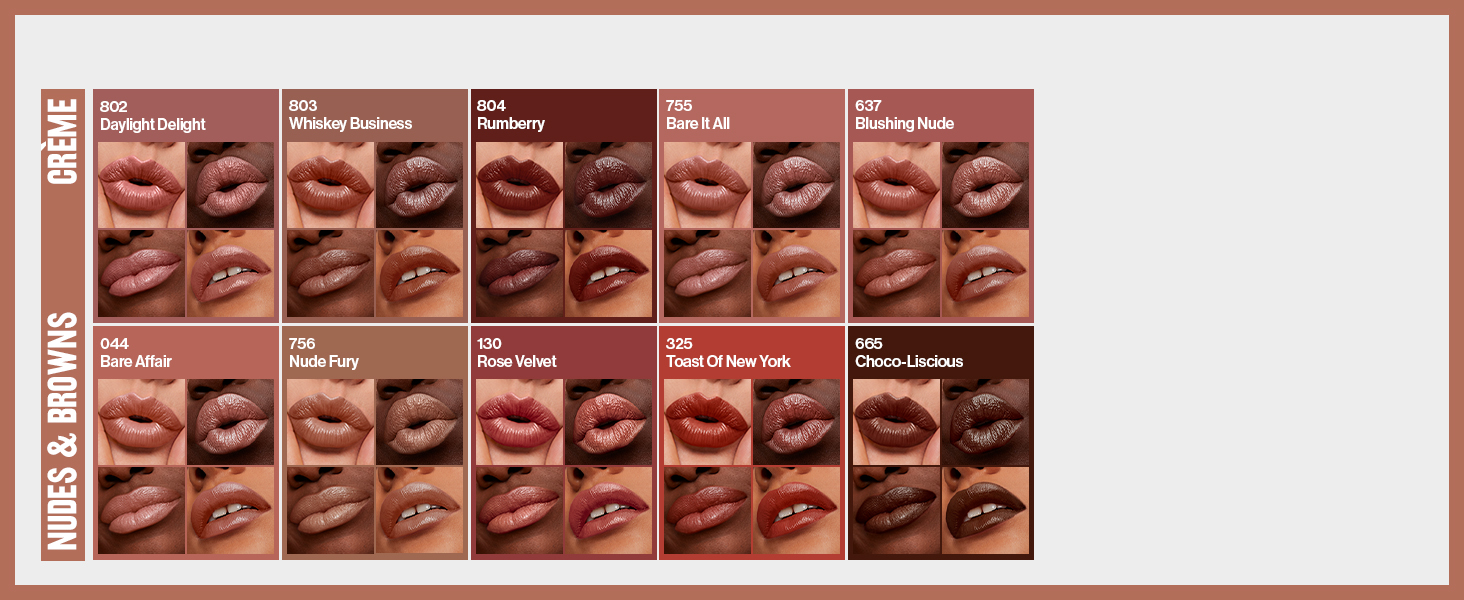 super lustrous lipstick creme