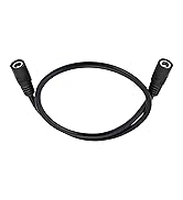 GGIPOWY 3-Pack 5.5mm x 2.5mm DC Power Extension Cable, 18AWG Female to Female Barrel Jack 12V/24V...