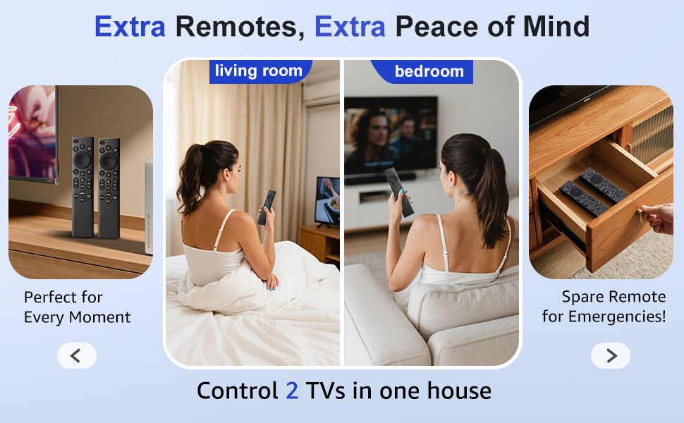 Voice Remote Replacement for Samsung-TV-Remote-Control,for All Samsung Smart TV