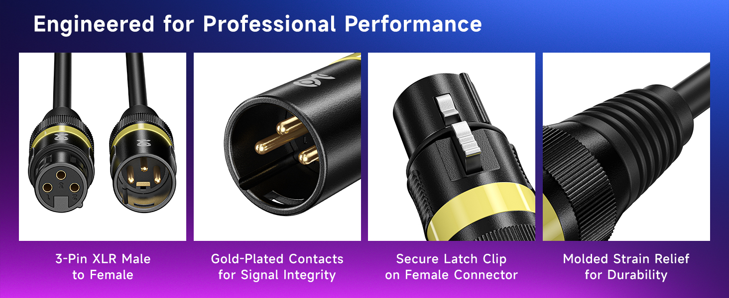 DMX 5 Pin to 3 Pin Adapter Cable for Stage Lights, Mixers, and Lighting Controllers