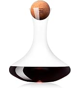 Vacu Vin Stopper Crystal Decanter - Enhance Wine Aeration - Preserve Flavor and Elevate Your Wine...