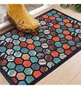 Extra Durable, Superior Absorption, Front Door Mat for Outdoor &amp; Indoor - Welcome Mat for Entrywa...