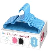 Sharpty Kids Plastic Hangers, Children's Hangers for Baby, Toddler, and Child Clothes - Everyday ...