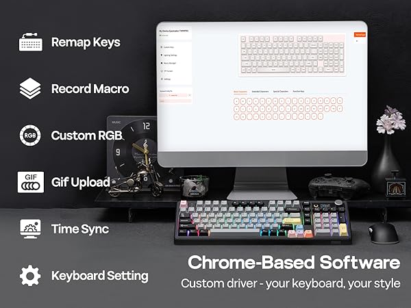 EPOMAKER TH99PRO Wireless Gaming Keyboard