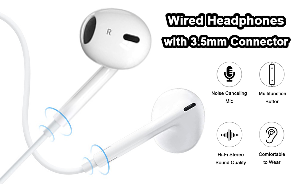 3.5mm Headphones Wired 2
