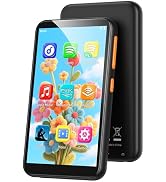 AGPTEK 80GB MP3 Player for Kids with Bluetooth and WiFi, T07S 4'' Music Player with Parental Cont...