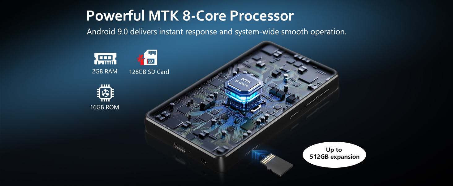 Powerful MTK 8-Core Processor