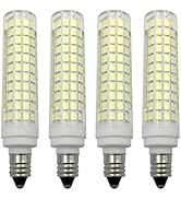Edearkar 15W E11 LED Bulb Dimmable 136LEDs 150W Halogen Bulbs Equivalent, 1500lm, 110V, Natural L...