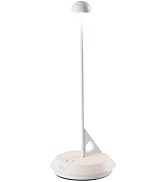 UBIQUA Cordless Table Lamp - LUME, Geometric Light Sculpture, Magnetic Charging, Adjustable Light...