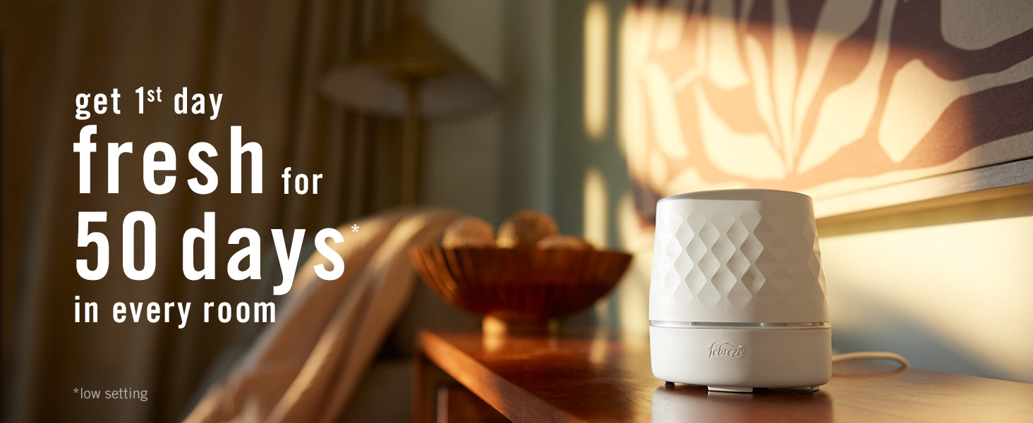 You can place febreze scent booster in your Living Room