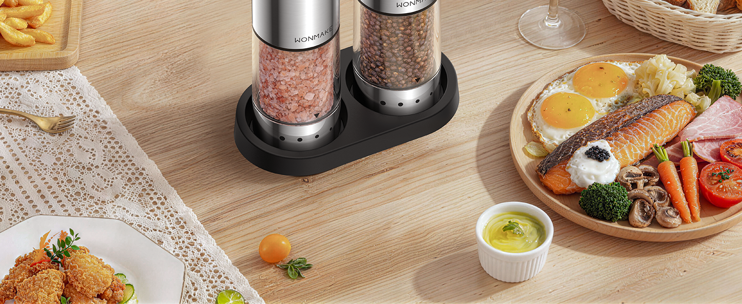 Salt and Pepper Grinder Set