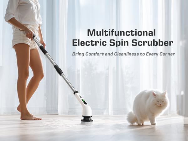 Multifunctional Electric Spin Scrubber