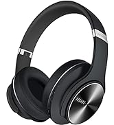 DOQAUS Bluetooth Headphones Over Ear, 52 Hours Playtime Wireless Headphones with 3 EQ Modes, Nois...