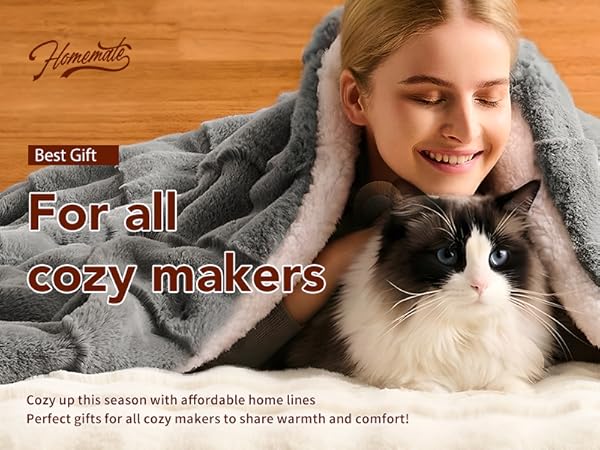 Heated blankets can be machine washed