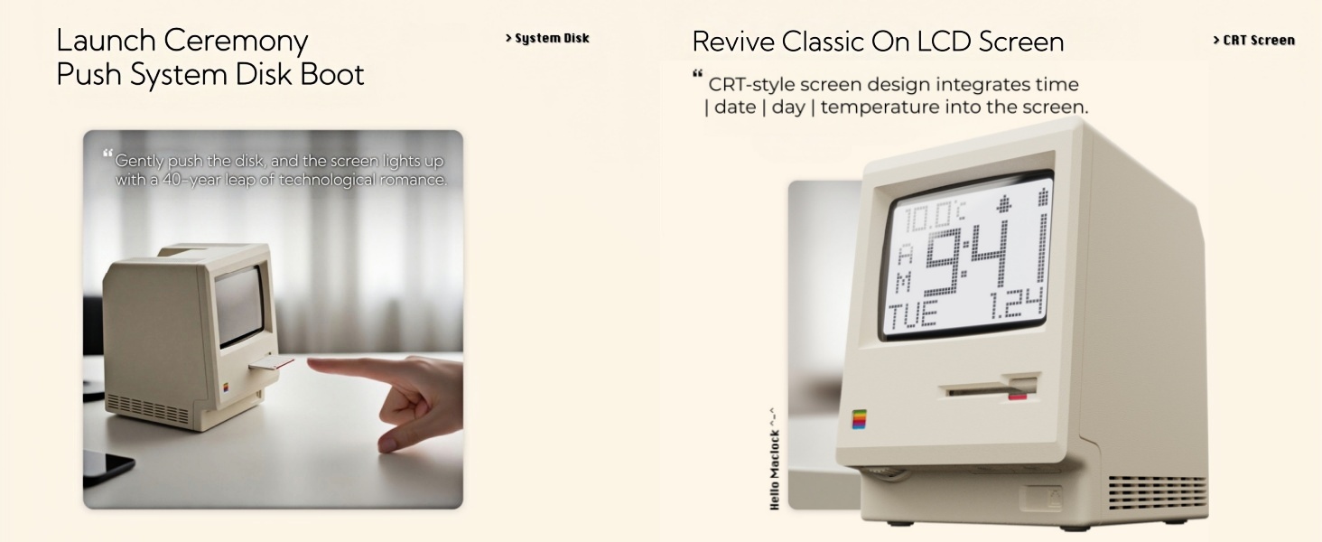 retro clock